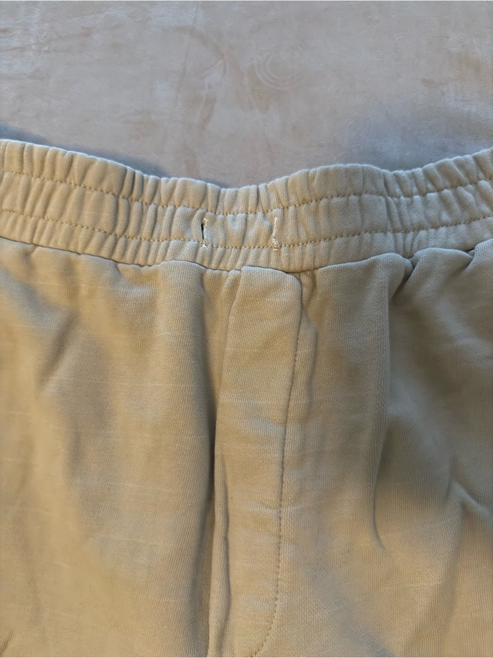Fear of God Essentials FOG Basketball Shorts Oatmeal Tan Men’s XXL - Picture 4 of 6